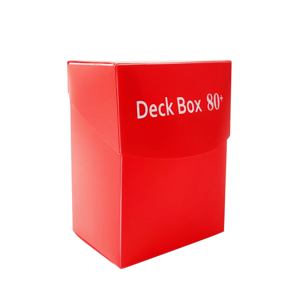 80+ Games Playing  Trading Cards Deck Box Deck Storage card Case holder for Magic/PKM/Yugioh