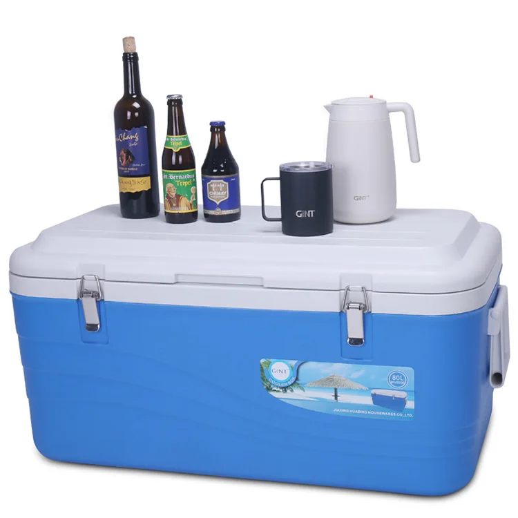 Новый дизайн 2021, жесткий охладитель GINT, персонализированный охладитель для льда, коробка для охлаждения льда для рыбалки
