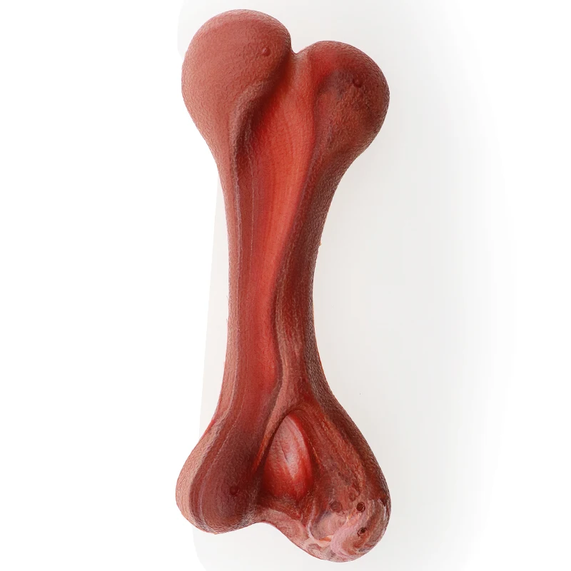 
Adorable Dog Chew Toy Solid Bone Dog Toy Pet Rubber Chew Toys 