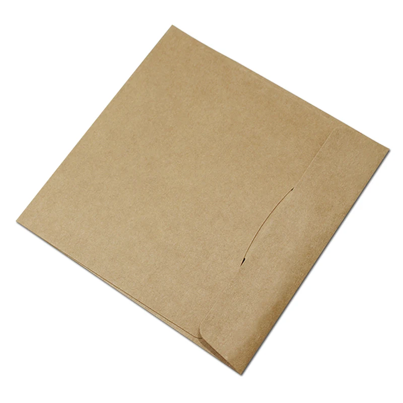 Custom Kraft document file bags mailer envelope box with string and button paper envelopes box
