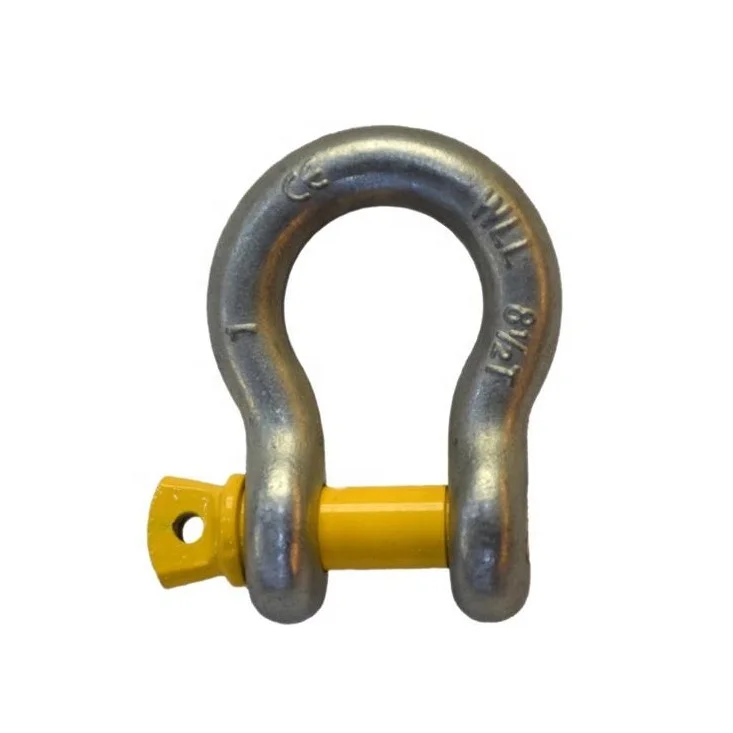 Hot Dip Galvanized US Type G209 Screw Pin Bow Shackle