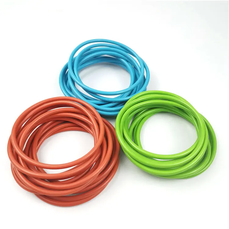 Colorful elastic oil resistance NBE HNBR FKM EPDM FEPM Silicone o rings for industry