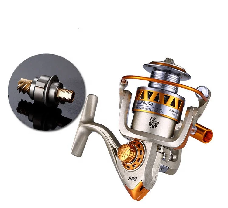 Fishing Reel Saltwater Carretes 12BB  5:2:1 Spinning Fish Wheel Moulinet Drop shipping Metal Trolling Reel