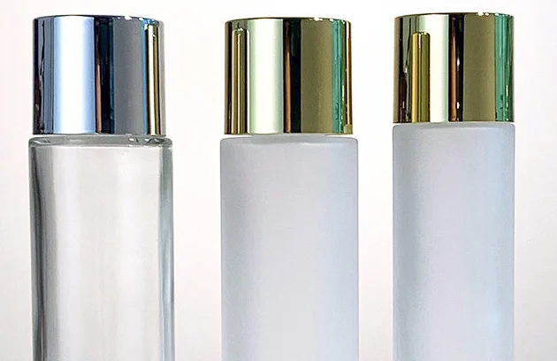 Empty Cosmetic Packaging 100ml 120ml 150ml 200ml 250ml 50g Toner Water Frosted PET Plastic Bottle with Silver Gold Screw Cap