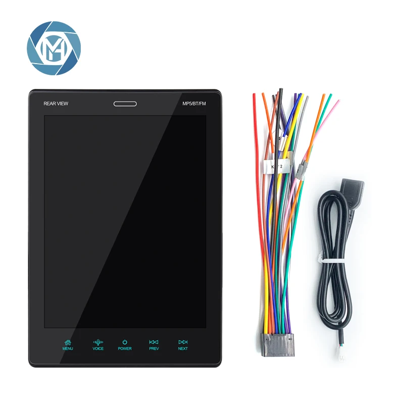 Multimedia Universal Vertical Screen 9.5Inch 1Din Car Mp5 Player Car Radio Stereo Car Dvd Player