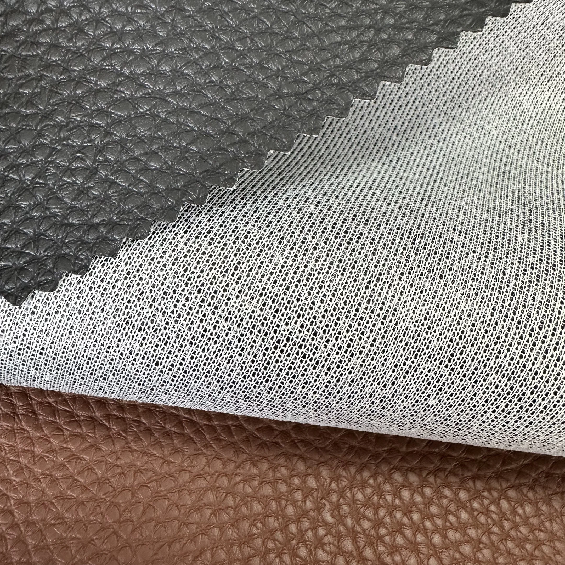 Custom Embossed Lamb Texture Car Seat pvc Leather material roll Fabric Wear-resistant Synthetic Leather PVC for sofa