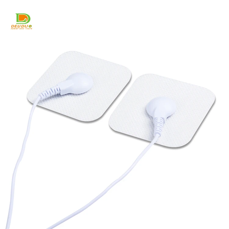 
Therapy Patches Reusable Self Adhesive Electro Replacement Electrode Pads TENS Unit Pads tens electrodes 50x90mm 
