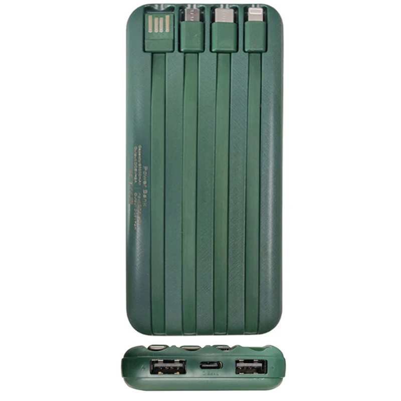 New Trending 20000Mah aluminum power bank 4in1 hot selling 20000 Mah