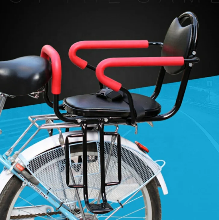 Лидер продаж Amazon 2021, модные аксессуары для велосипедов, портативное безопасное детское сиденье для велосипеда, детское сиденье для велосипеда