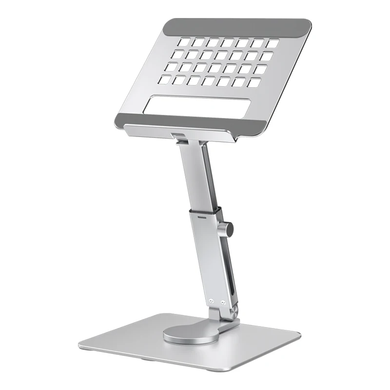 360 Rotating Base Tablet Stand Aluminum Universal Stand For Tablet Foldable Tablet Stand Holder Adjustable