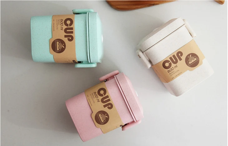 2023 Mug supplier wholesale in bulk biodegradable eco friendly wheat straw coffee mug reusable travel plastic warmer tea cup wit