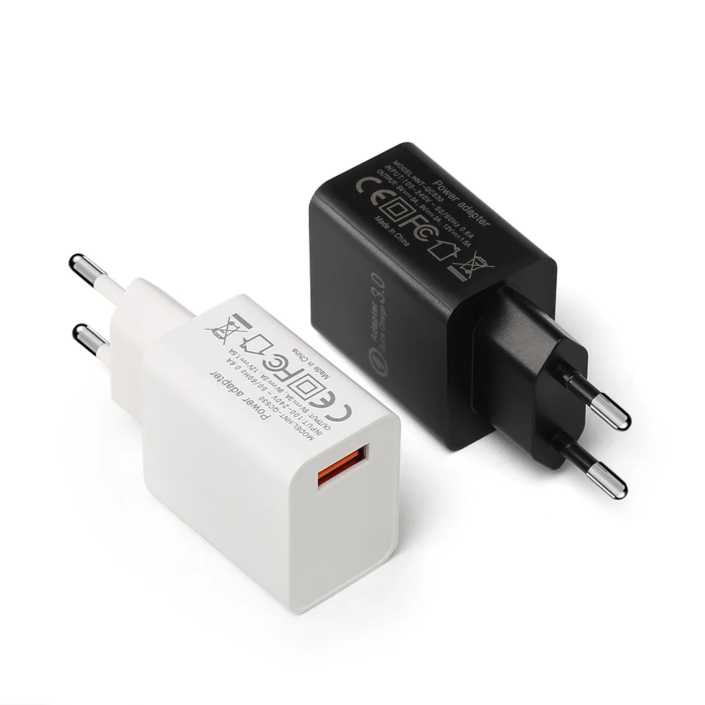 Новый продукт ЕС настенное зарядное устройство QC 3 0 USB порт для зарядного устройства
