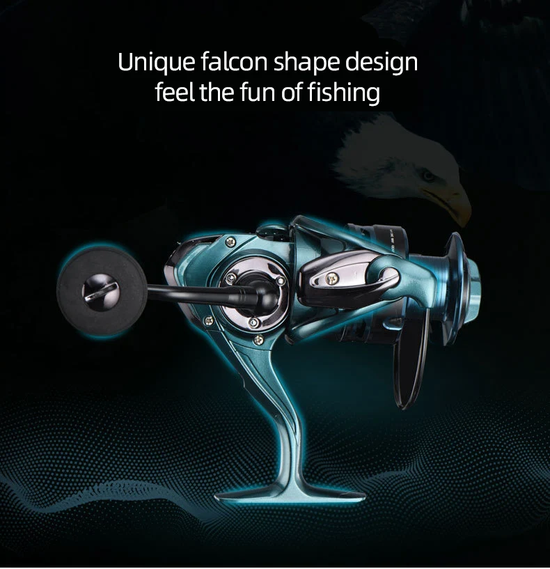 Super Light Spinning Fishing Reel 8KG Max Drag 5.5:1 Gear Ratio Freshwater Carp Fishing Coil Metal Boby Brake Wheel