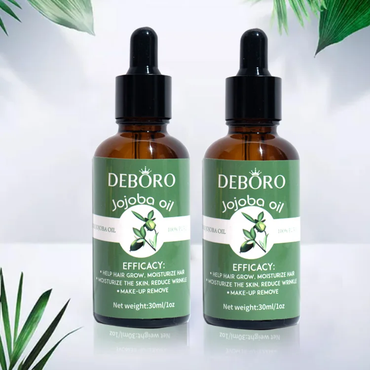 Organic Purify Natural Jojoba Oil private label anti aging skincare products Massage Jojoba oil for hair skin care