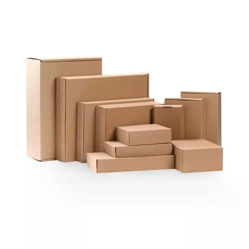 
Wholesale Brown Kraft Paper bag Gift Packaging Boxes Aircraft Gift Box Candy Box food Wedding Party Packaging 