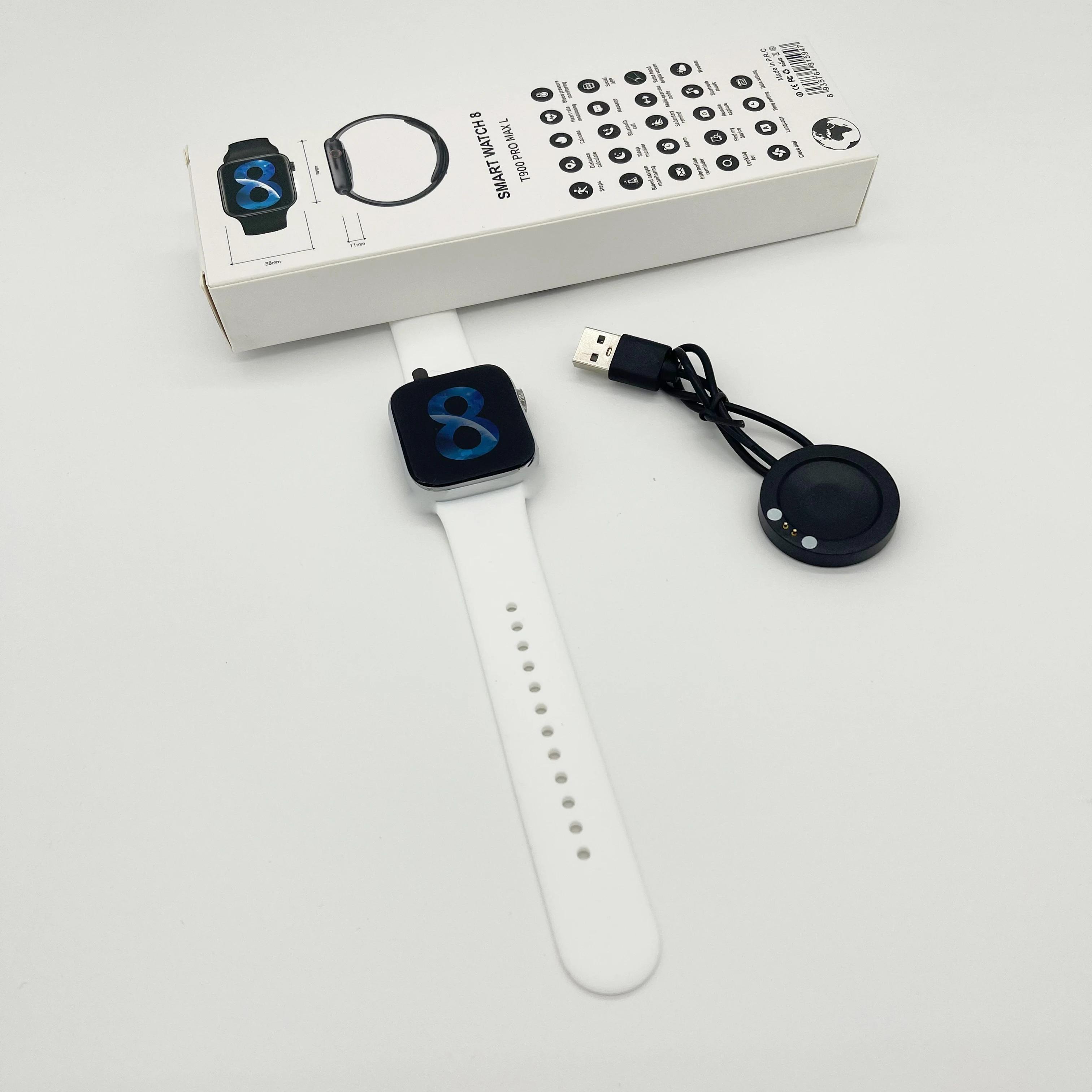 2023 new arrival Smart Watch T900 Pro Max L Series8 Watch8 Fitness Tracker IWO8 Smartwatch T900pro Max L Series 8 PK i7 pro max