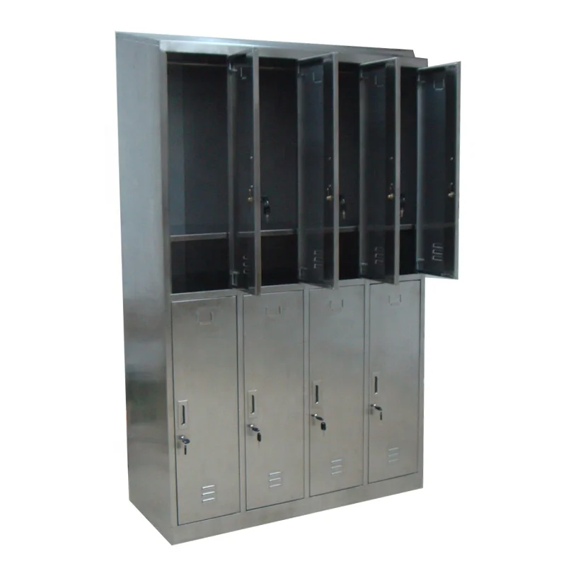 Stainless steel medical instrument cabinet/lockers/cupboard for hospital used