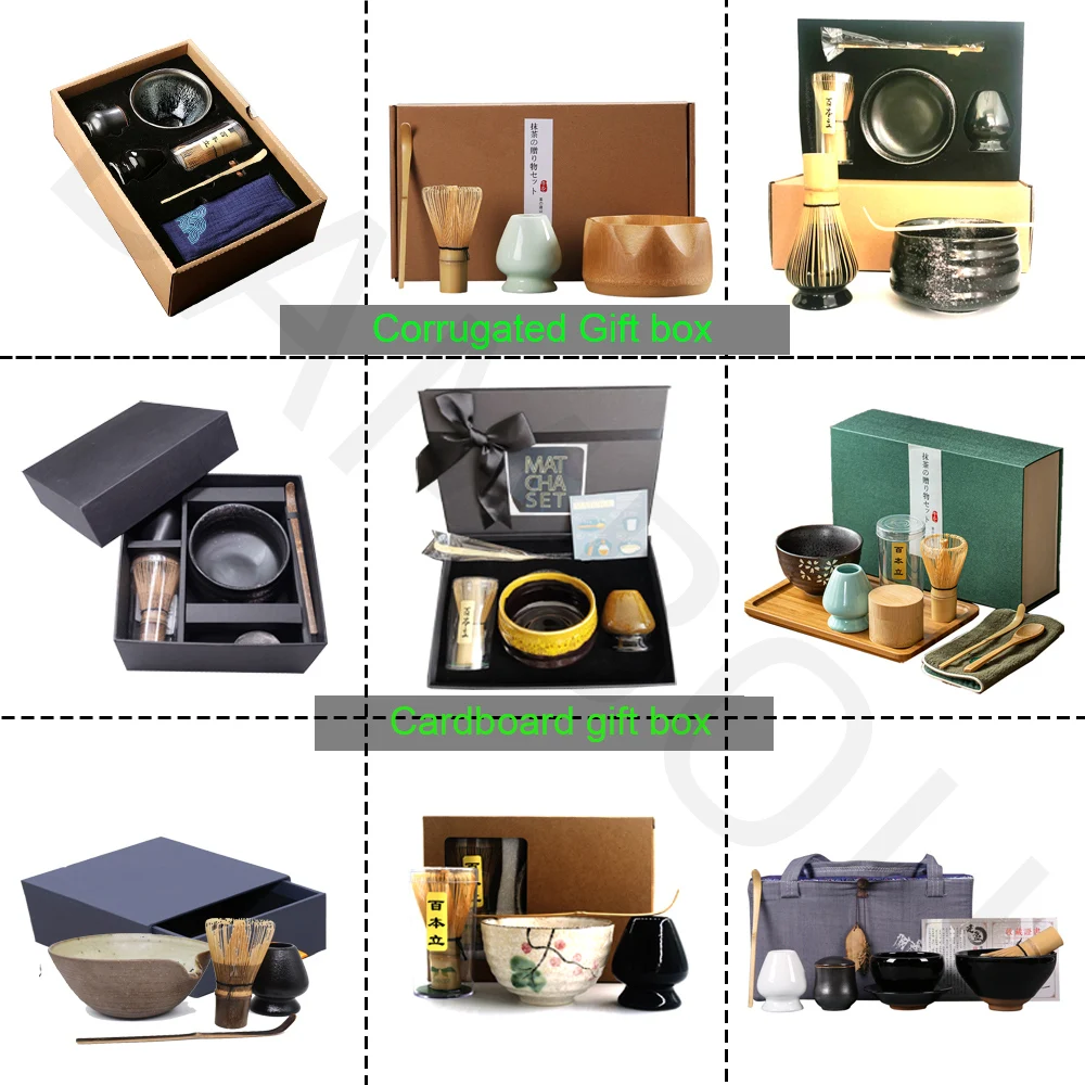 Новое поступление разноцветный порошковый блендер маття хеплер с бамбуковым венчиком Chasen