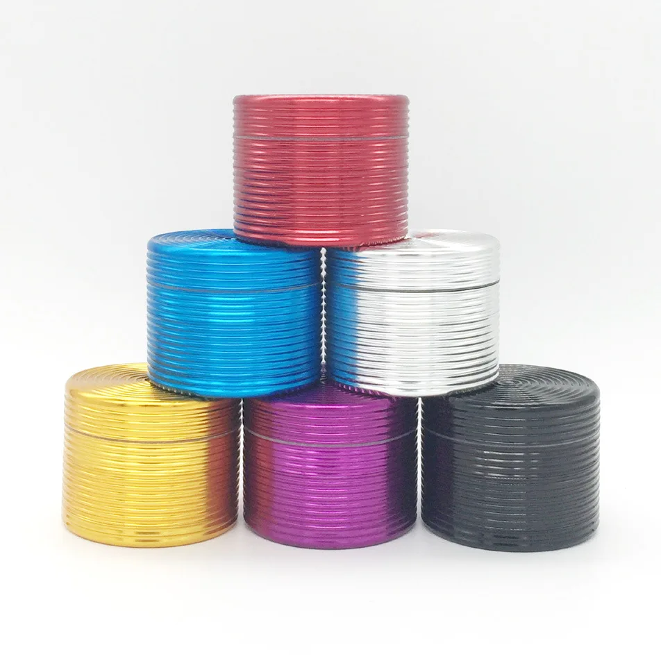 Cheap Price Micro Machining Crusher New Accessories Zinc Alloy diameter 63mm 4 Layer Tobacco Herb Grinder