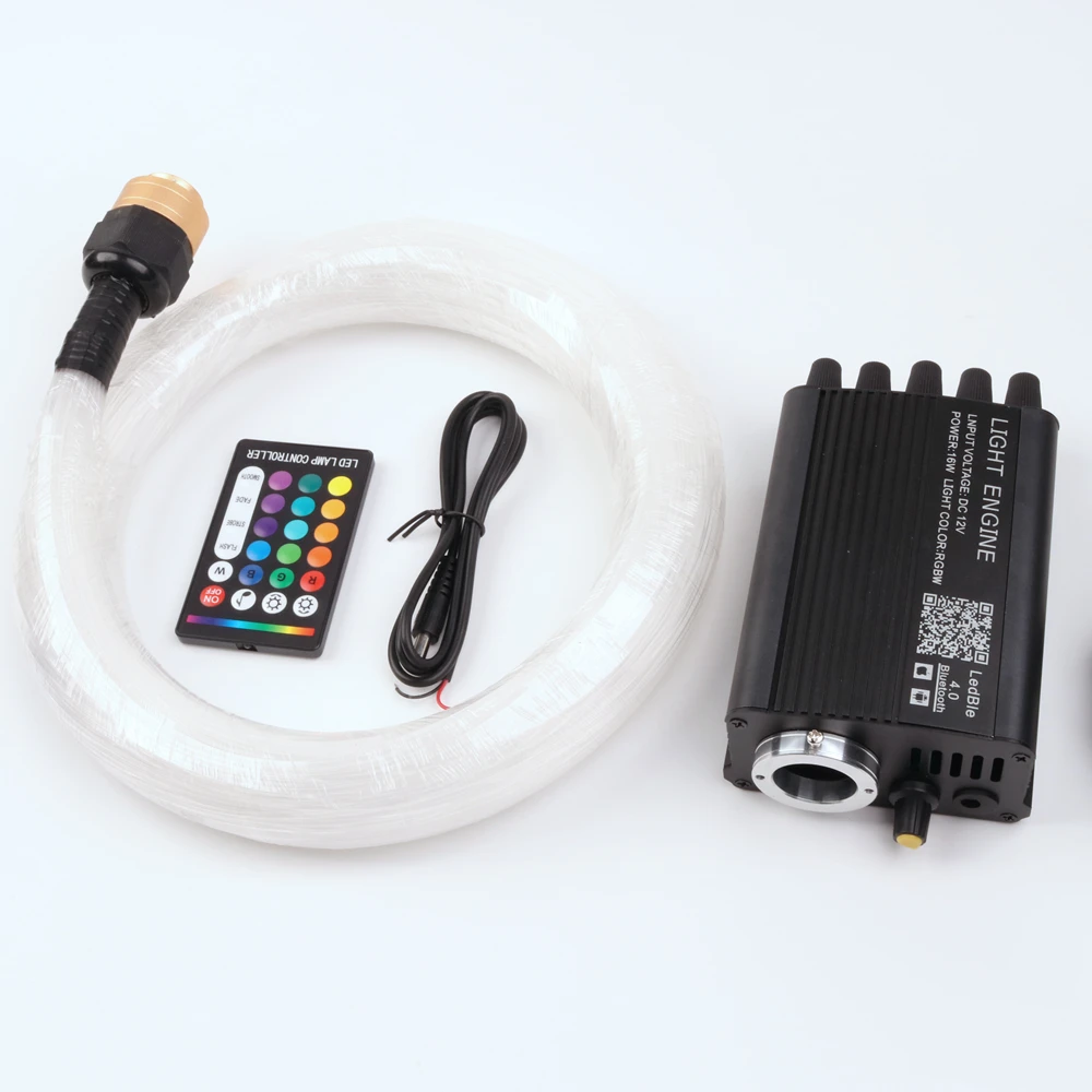 Fiber Optic Light Ceiling Starry Sky Ceiling Starlight Meteor Kits Star light Headliner With Shooting Star Mobile APP Control