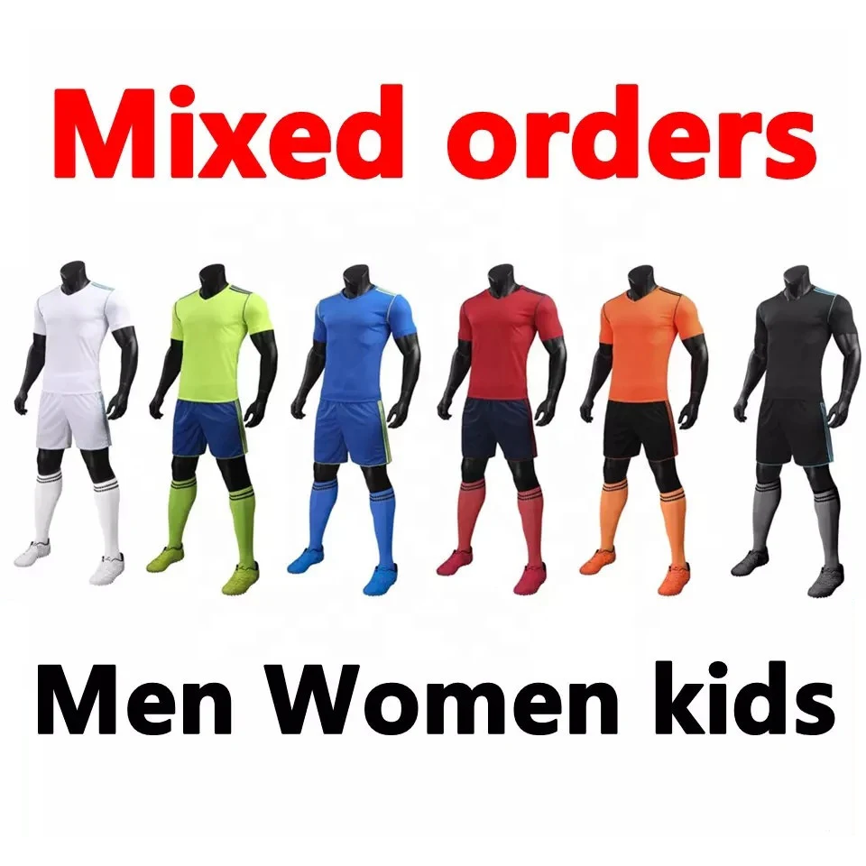 Cheap Wholesale Men Women Kids Real Top Thai Quality 20 21 Jersey Soccer Uniform Football Shirt