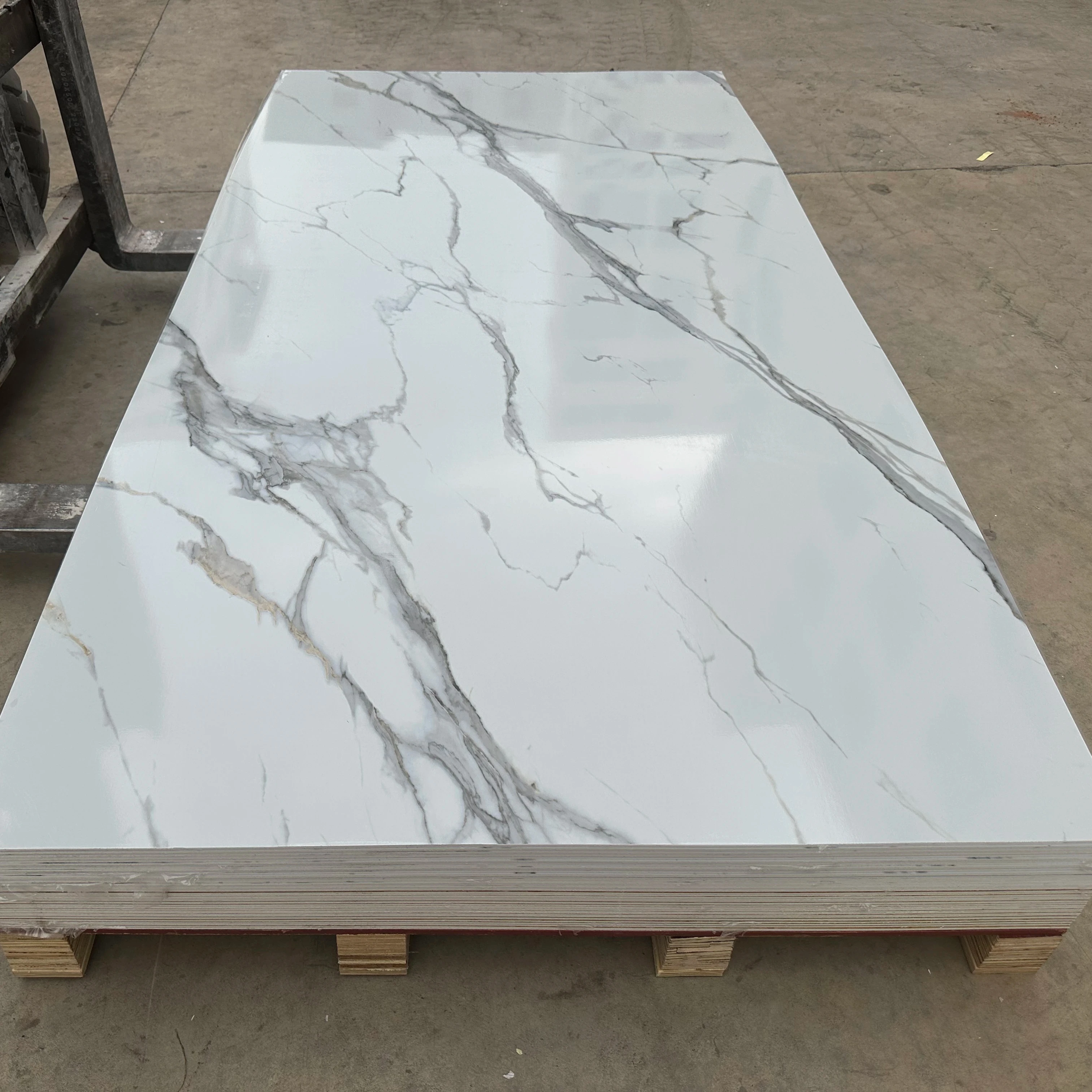 PVC Interior Decorative Wall Panels Pvc Marble Plastic Sheets