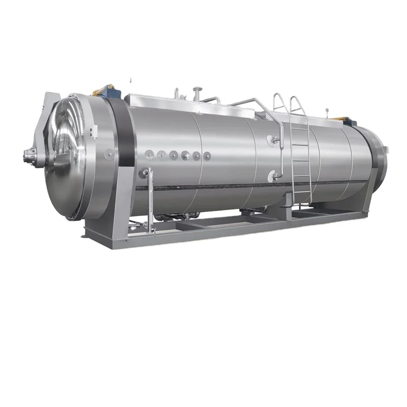 new style static water spray ready to eat meal retort