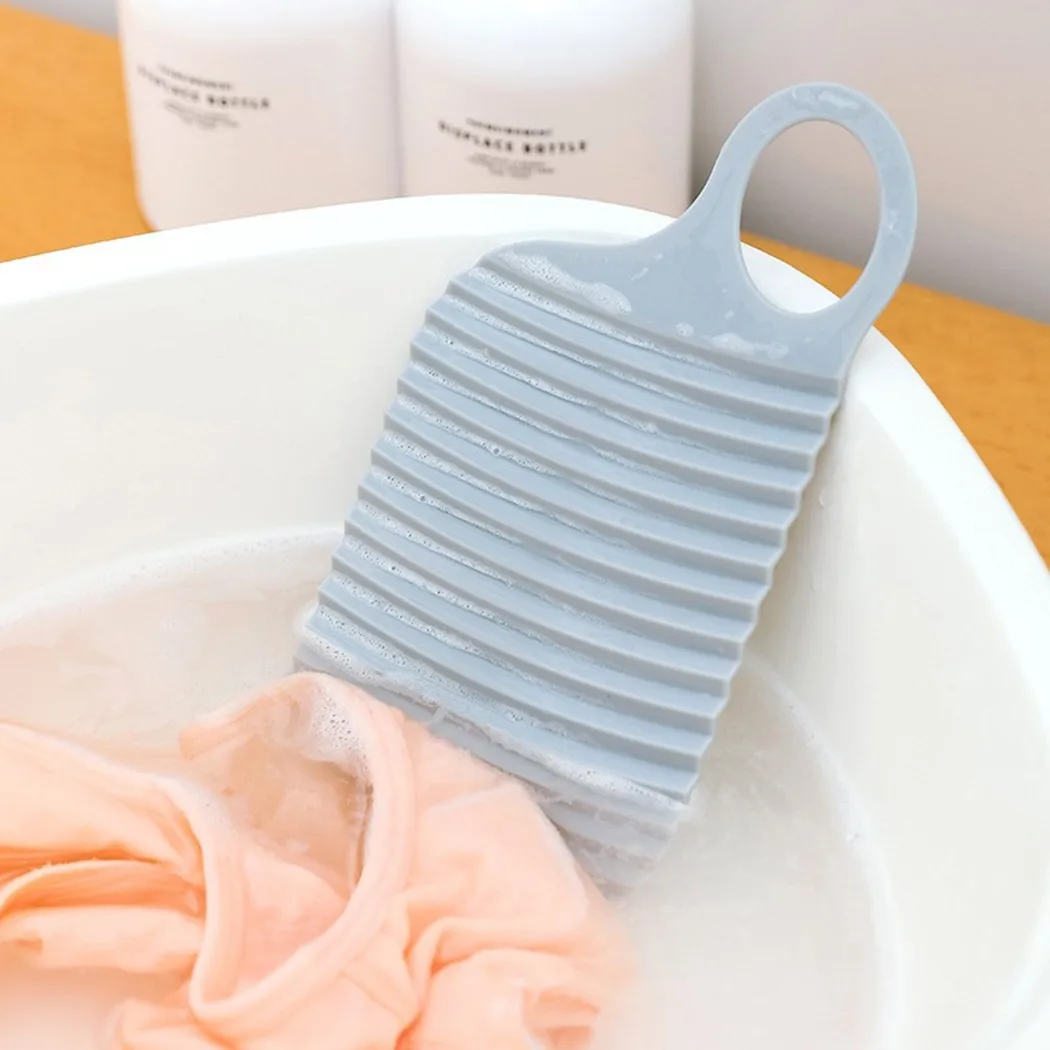 Household Lazy Washboard Portable Plastic Underwear Mini White Gray For Washing Clothes