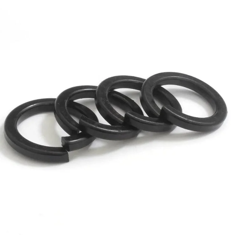 
factory price carbon steel black spring washer 
