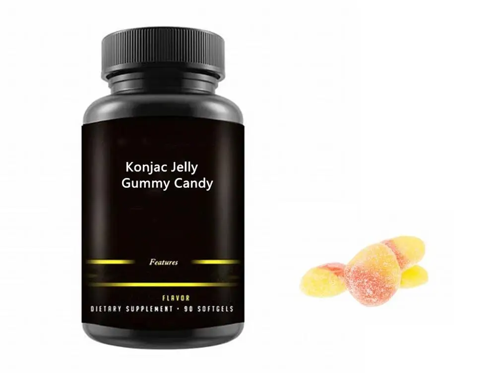 Оригинальные желейные конфеты konjac биотин фрукты мягкие жевательные сделано в
