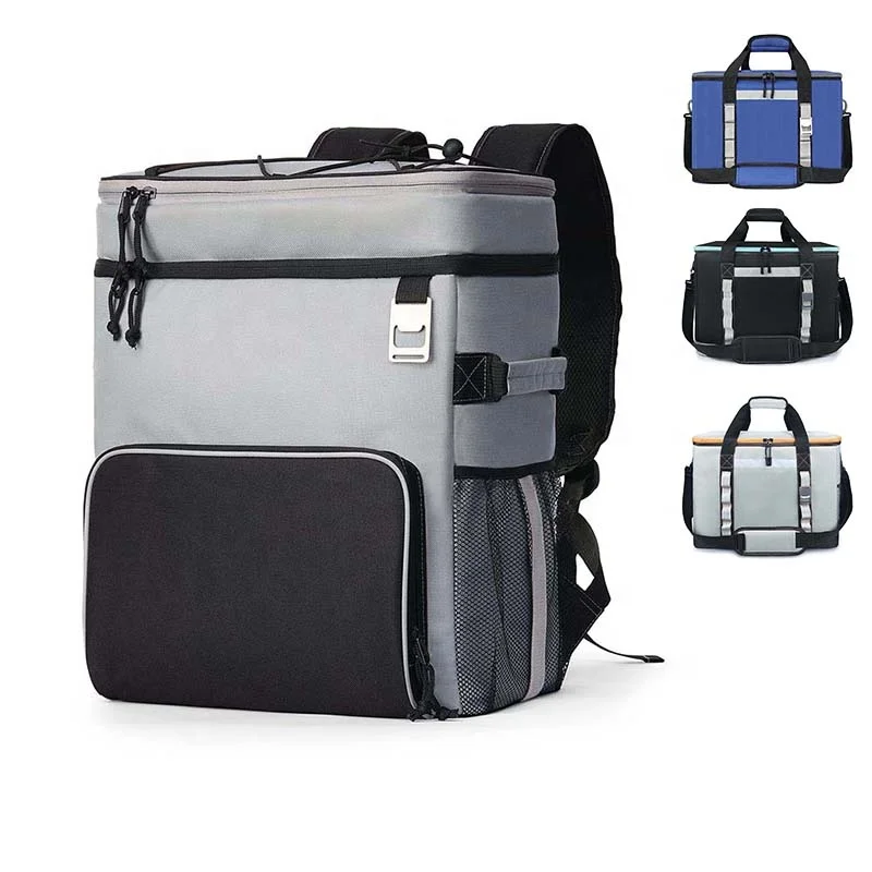 Custom ice cream collapsible bottle beach wine gift courier takeaway mailer, lunch picnic insulation thermal cooler bags/