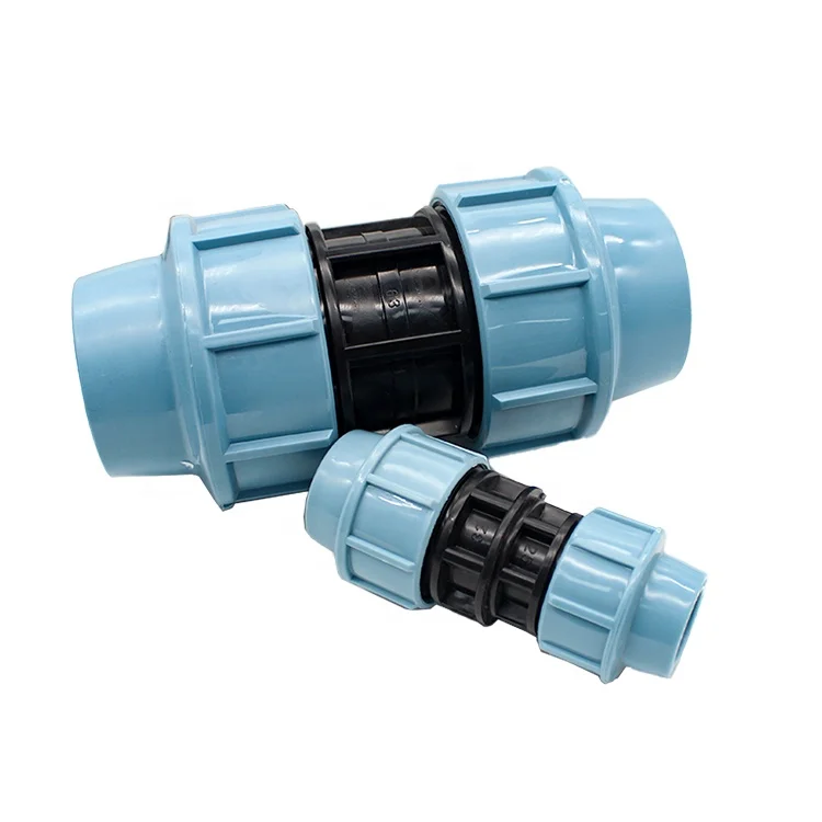 PP Compression Fitting Plastic Plumbing Fittings Pipe Connection PP Fitting PN16