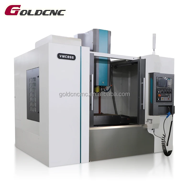 High quality vmc855 cnc machining center fanuc control cnc machining center VMC850