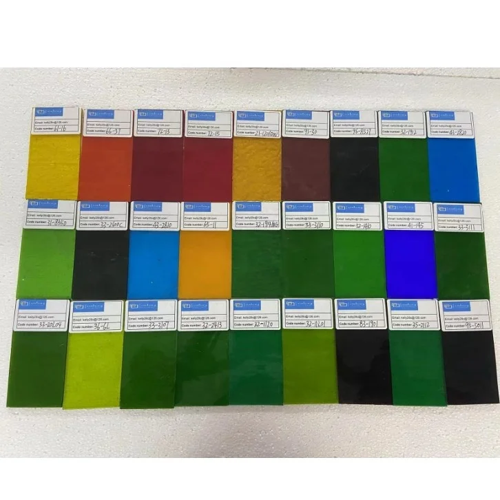 stained glass sheet factory