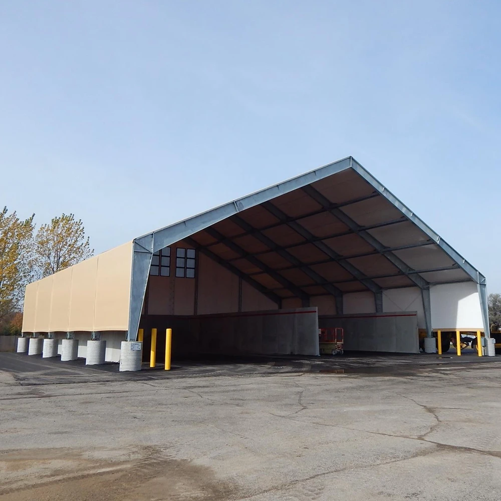 Ideal portable temporary structure 30x50m Large Double truss industrial storage warehouse tent