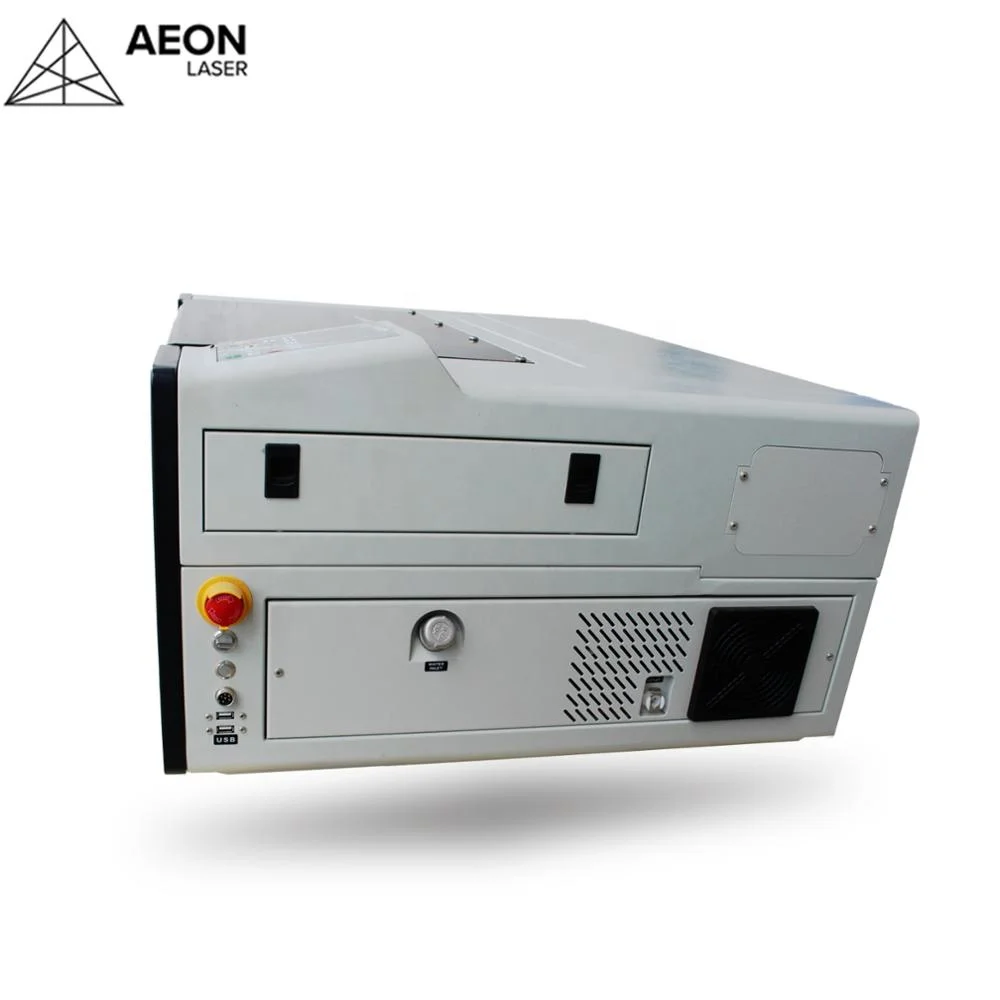 Mira Mini Engraver 50 Watt Co2 Cutter from China Shanghai Aeon Laser Engraving Machine Price 500*300mm Cutting Area