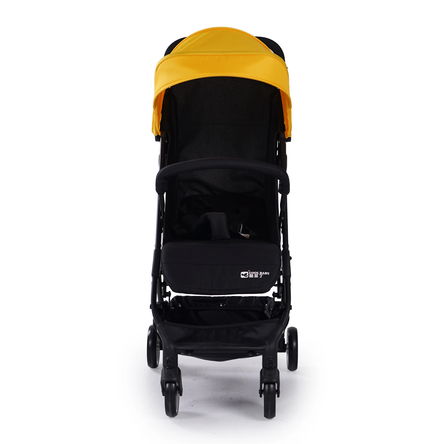 Super light weight double baby trolley stroller