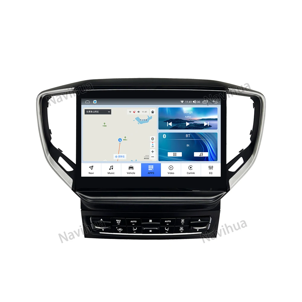 Navihua Multimedia Android Video Player For Maserati Ghibli 2014-2016 GPS Car screen Radio Head Unit Central Control Upgrade