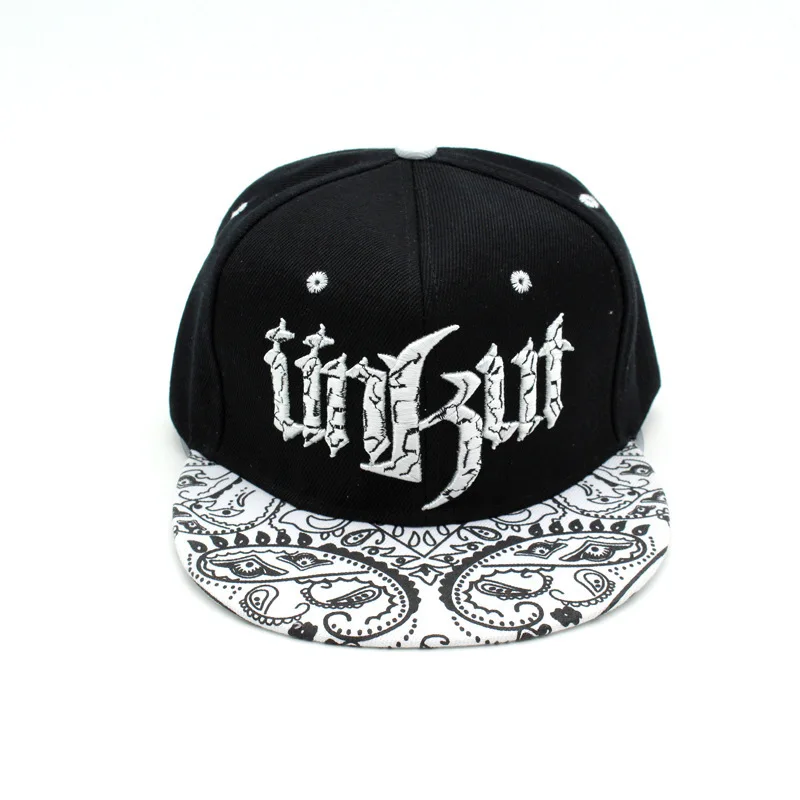 Factory  6 Panel  Embroidered Unisex Cool Era Snapback Hats Hip Hop Hat