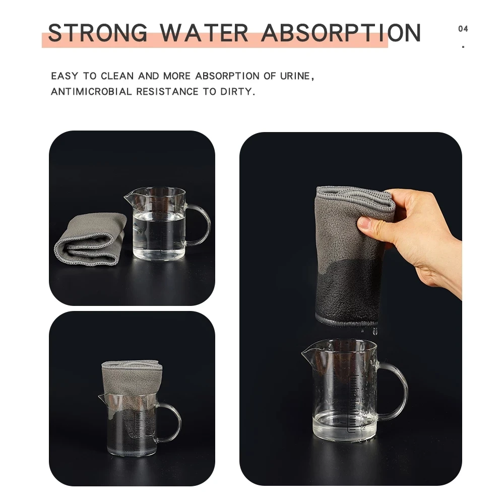 Happy Flute Portable Coffee  Diaper Changing Pad Insert Reusable Baby Diaper Changing Liner Pad