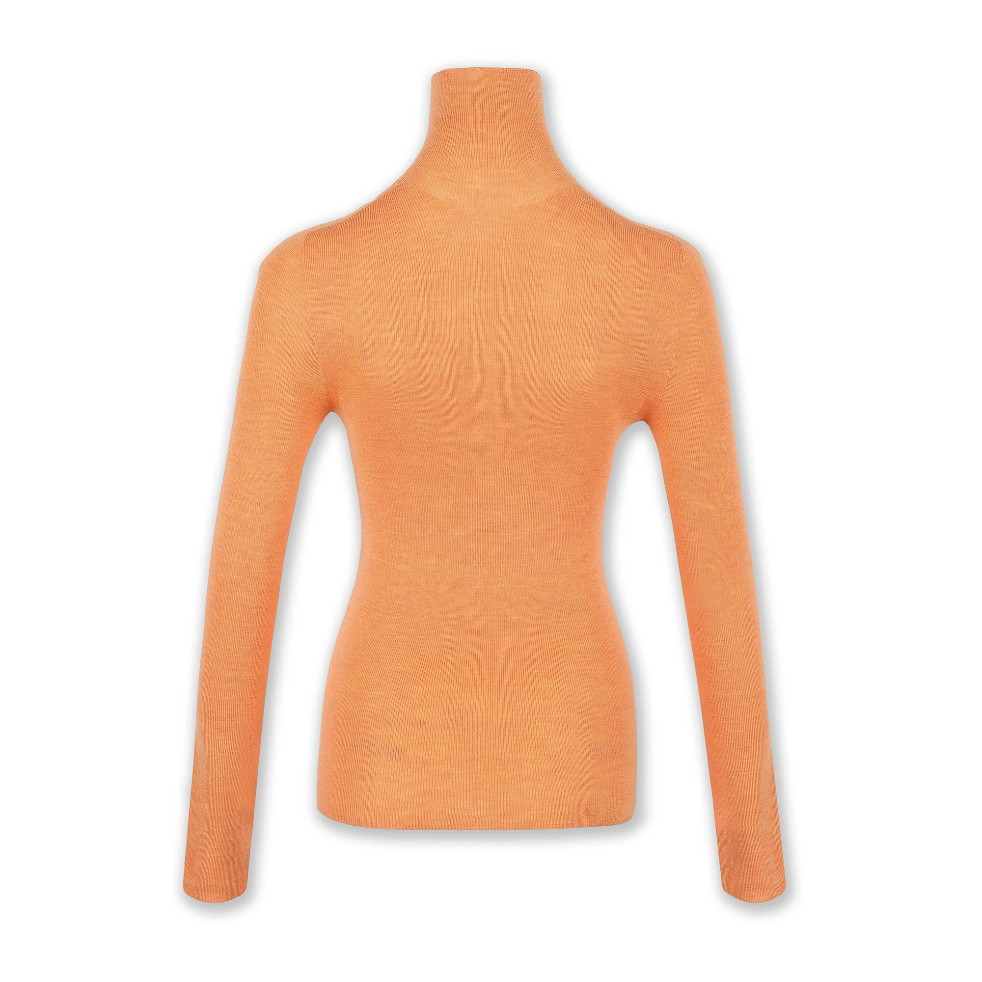 Бесшовный свитер Wholegarment, водолазка из 100%-ной шерсти, пуловер, вязаный свитер, красочный женский базовый свитер, тонкая вязаная одежда