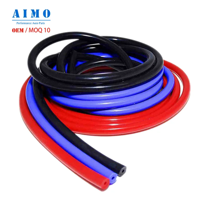 Custom Heat Resistant 3mm Auto Silicone Vacuum Hose