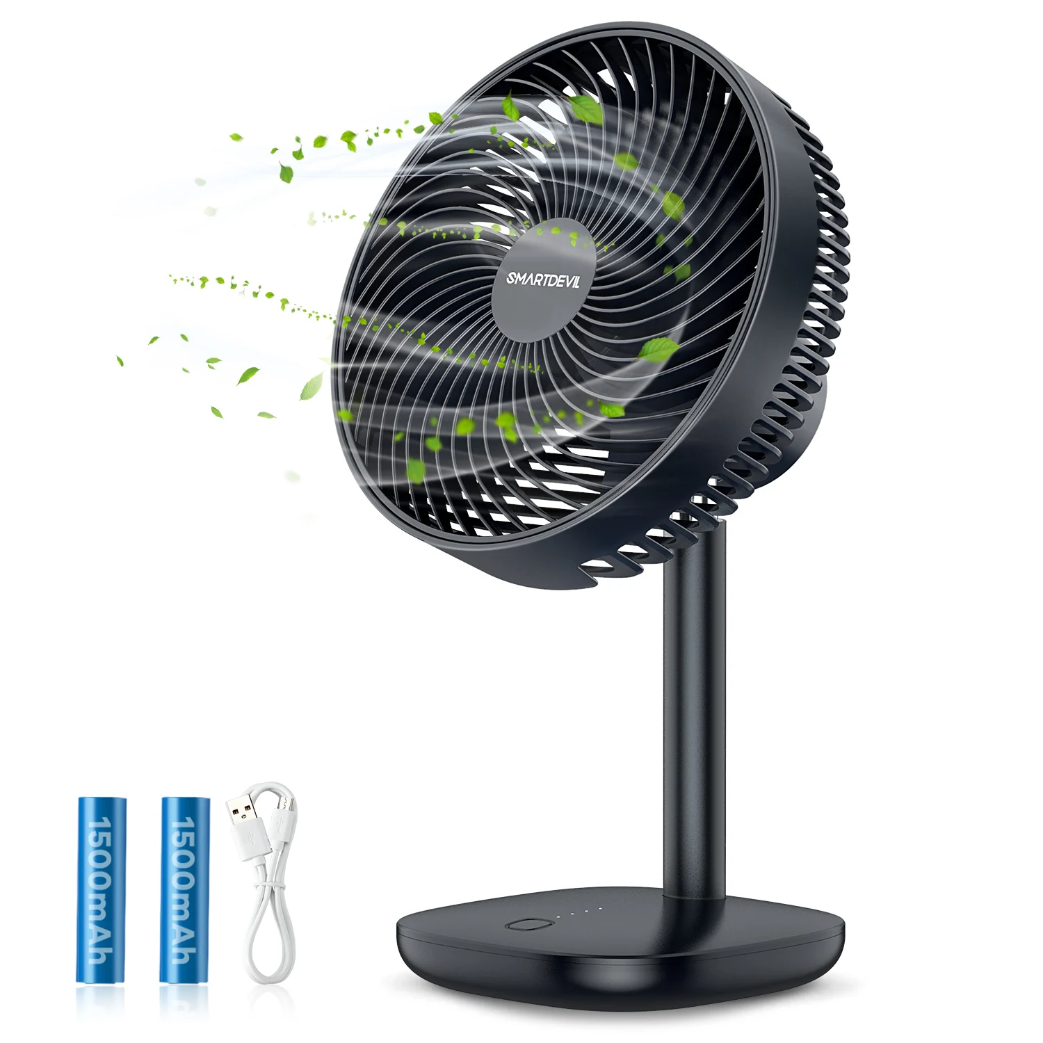 
Portable 6 Inch Home Appliances Quiet Operation 5V Mini Table Laptops Desk Fan with USB Cable 