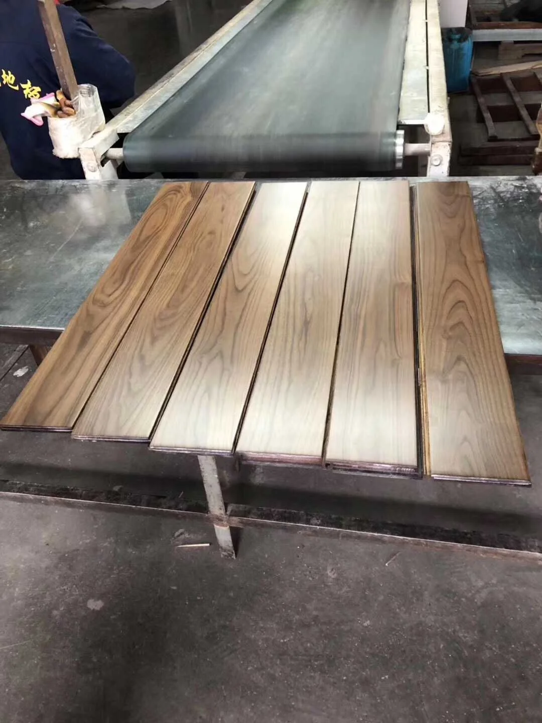 underground heating walnut color teak wood flooring