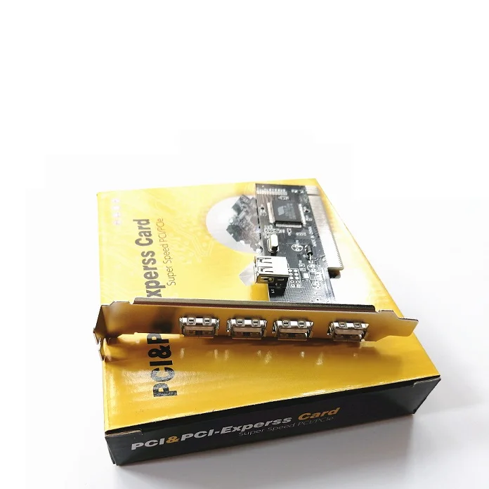  Адаптер расширенной карты 4 + 1 usb 2 0 PC Desktop 5 портов pci