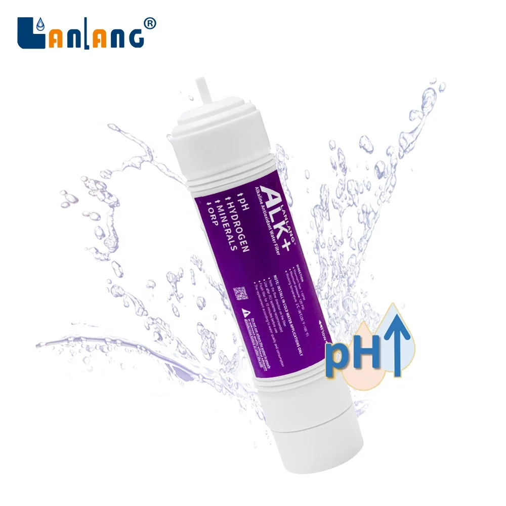 2023 Powerful filter cartridge household alkaline water cartridge inline korean style mineral water alkaline cartridge