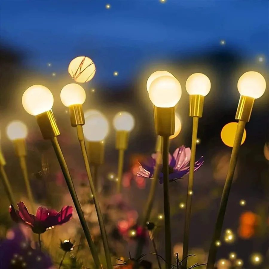 Factor Price Hot Sale IP65 Waterproof Garden Courtyard Lights Outdoor Optical Fiber Landscape Led Ball Lighting