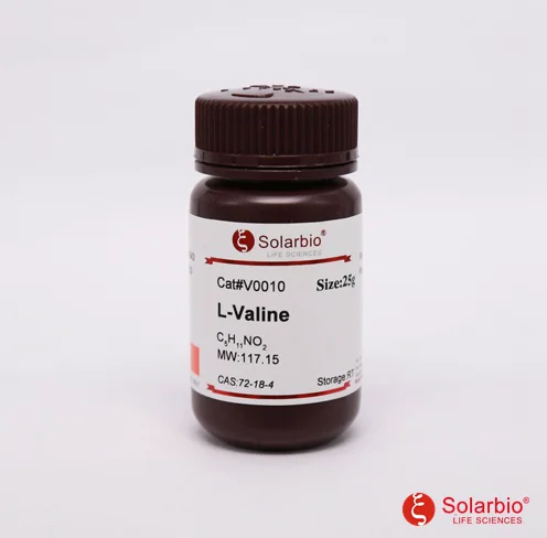 Solarbio Factory Supply  L-Valine crystal CAS 72-18-4 For Scientific Research