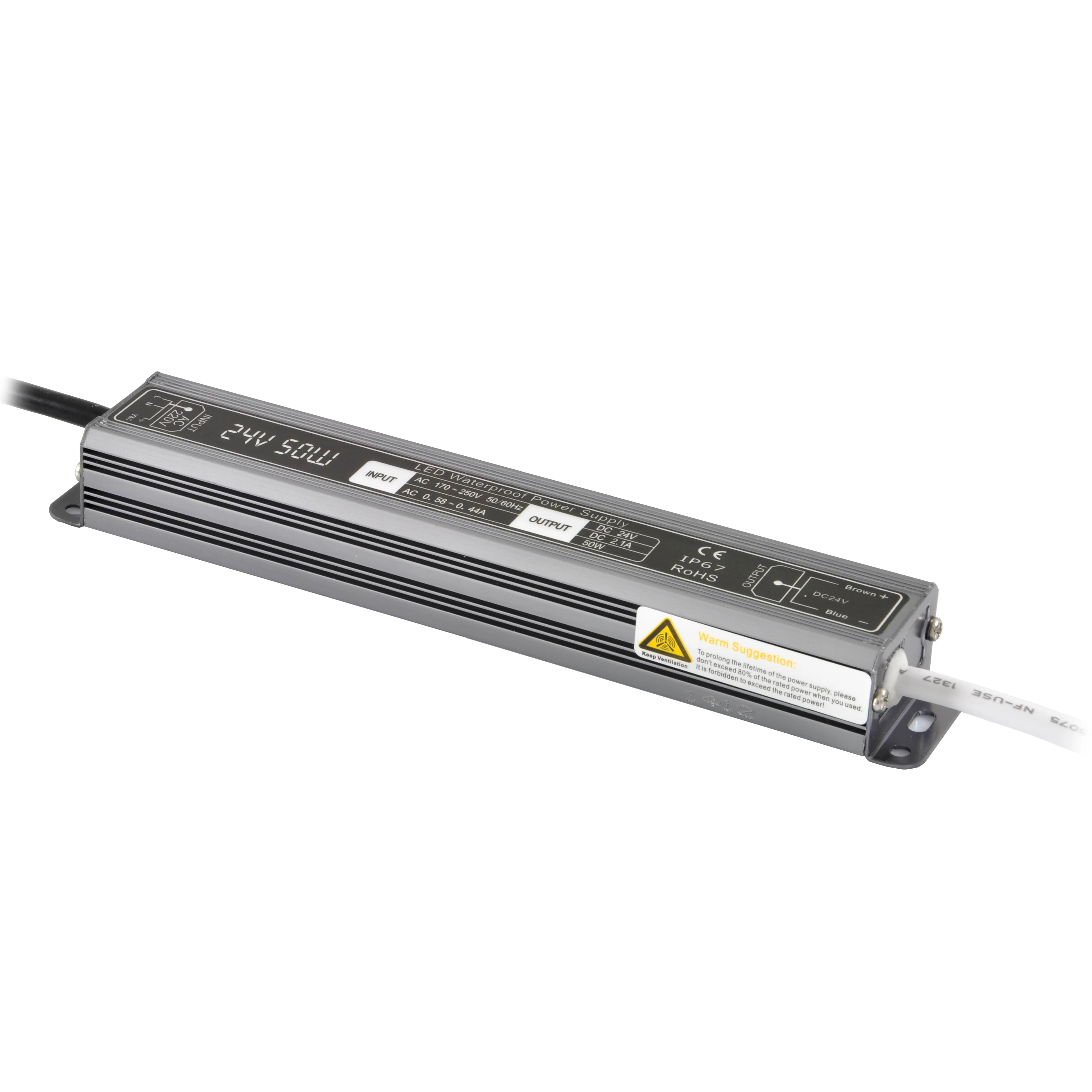 Маленький размер СИД sdriver 24v100w 96w ip67 Водонепроницаемый источник питания СИД дисплея