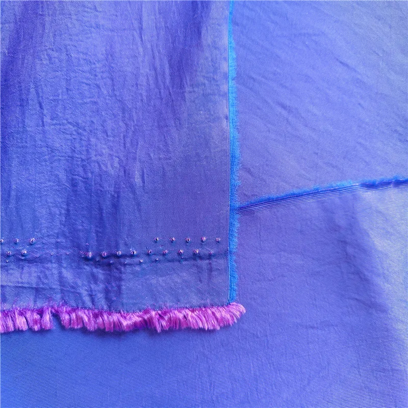 230T crinkled crepe lining nylon polyester taffeta fabric